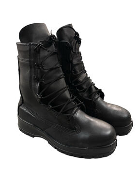 Men’s 8 Belleville F360ST Steel Toe Tactical Boots Black Vibram Military USA